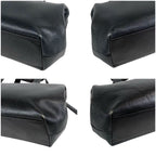 Prada Triangle Logo Key Ring Mini Boston Bag Top Handle — view 5