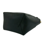 Celine Sangles Bucket Logo Leather Shoulder Bag Tote Black — view 8