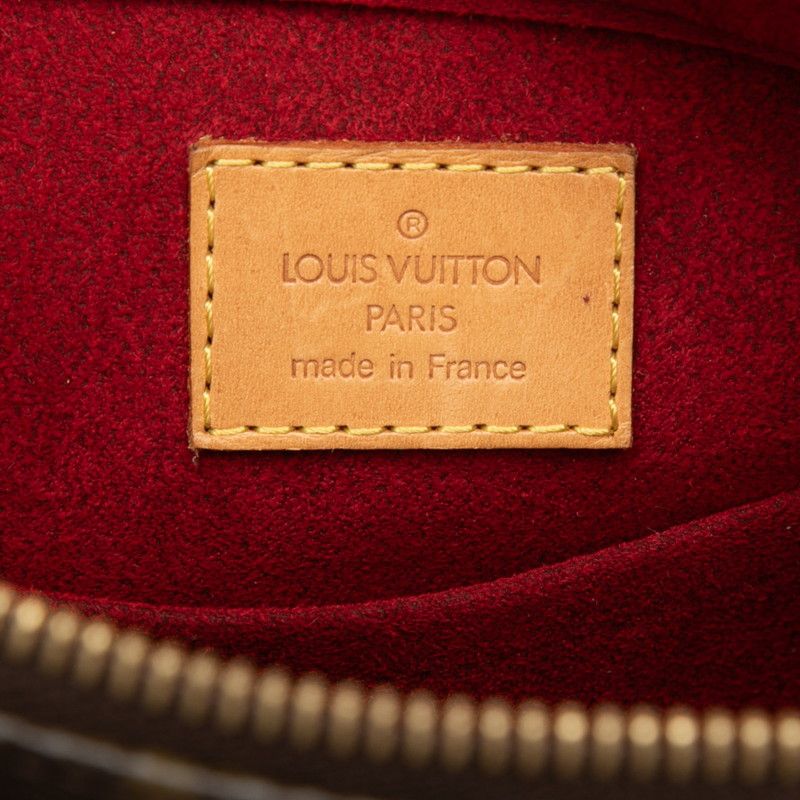 Louis Vuitton Monogram Viva Cite GM Shoulder Bag Brown Leather
