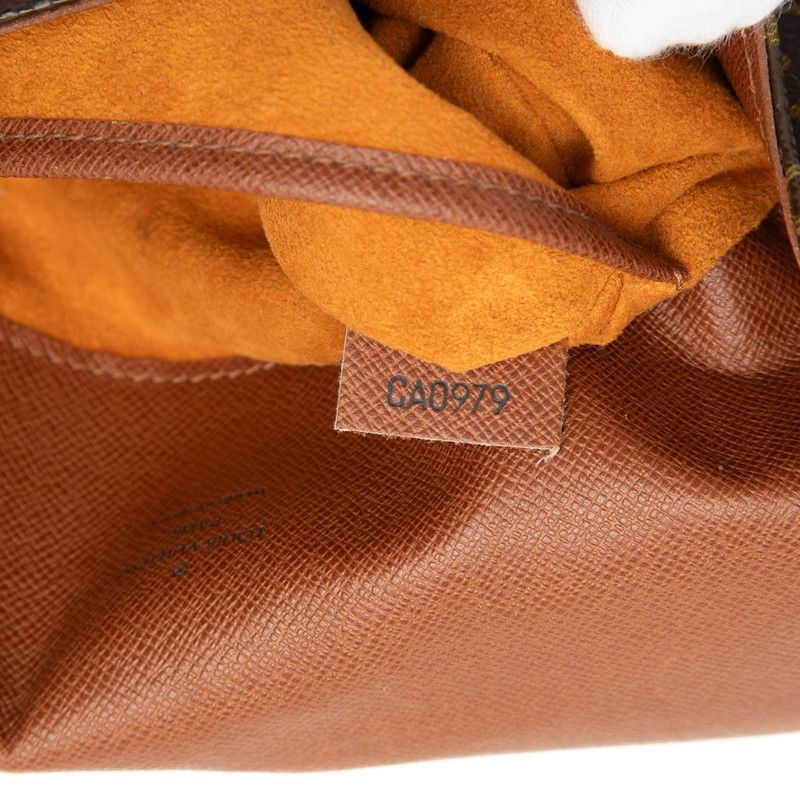 Louis Vuitton Monogram Musette Salsa Short Shoulder Bag Brown Leather