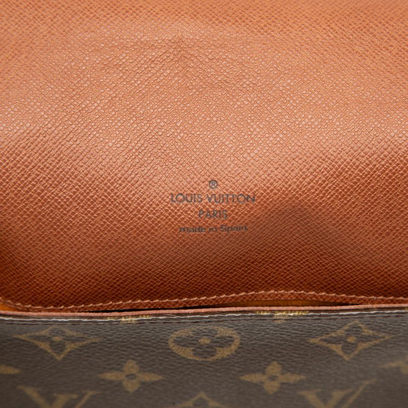 Louis Vuitton Monogram Musette Salsa Short Shoulder Bag Brown Leather