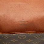 Louis Vuitton Monogram Musette Salsa Short Shoulder Bag Brown Leather