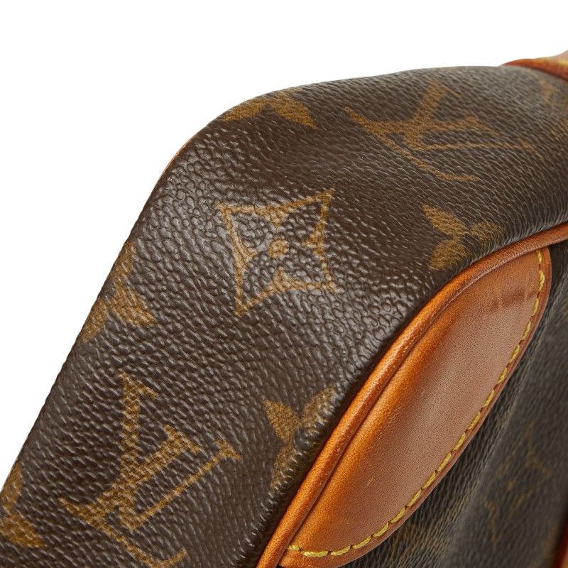 Louis Vuitton Monogram Marly Dragonne GM Clutch Brown Leather