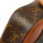 Louis Vuitton Monogram Marly Dragonne GM Clutch Brown Leather
