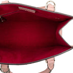 Louis Vuitton Epi Sac Plat BB 2-Way Shoulder Bag Rose Velours Pink Leather