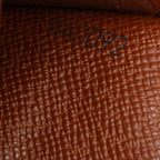 Louis Vuitton Monogram Porte-Monnaie Bifold Wallet Brown Leather