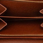 Louis Vuitton Monogram Porte-Monnaie Bifold Wallet Brown Leather
