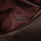Louis Vuitton Taiga Reporter PM Crossbody Shoulder Bag Acajou Wine Red Leather