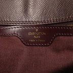 Louis Vuitton Taiga Reporter PM Crossbody Shoulder Bag Acajou Wine Red Leather