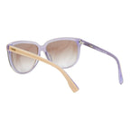 Fendi Sunglasses Beige Red Purple Acetate Eyewear