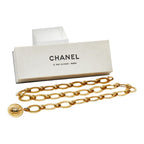 Chanel Tortoise Motif Chain Belt Gold Plated