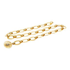 Chanel Tortoise Motif Chain Belt Gold Plated