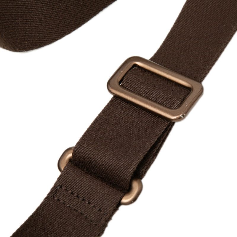 Louis Vuitton Damier Ebene Brooklyn GM Crossbody Shoulder Bag Brown Leather