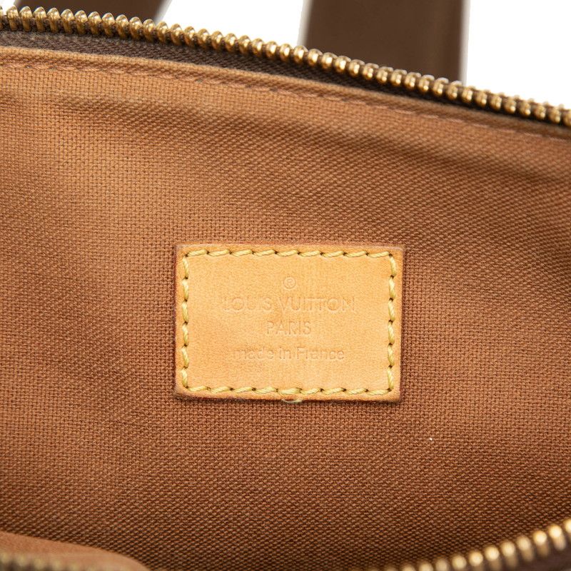 Louis Vuitton Monogram Pochette Bosphore Crossbody Shoulder Bag Brown Leather