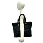 Chanel Paris Biarritz MM Leather Tote Black — view 2