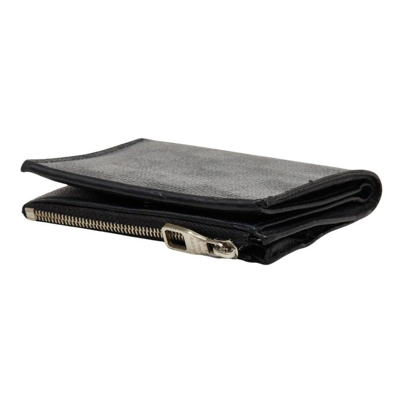 Louis Vuitton Damier Graphite Portefeuille Smart Bifold Wallet Black Gray