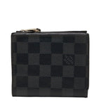 Louis Vuitton Damier Graphite Portefeuille Smart Bifold Wallet Black Gray