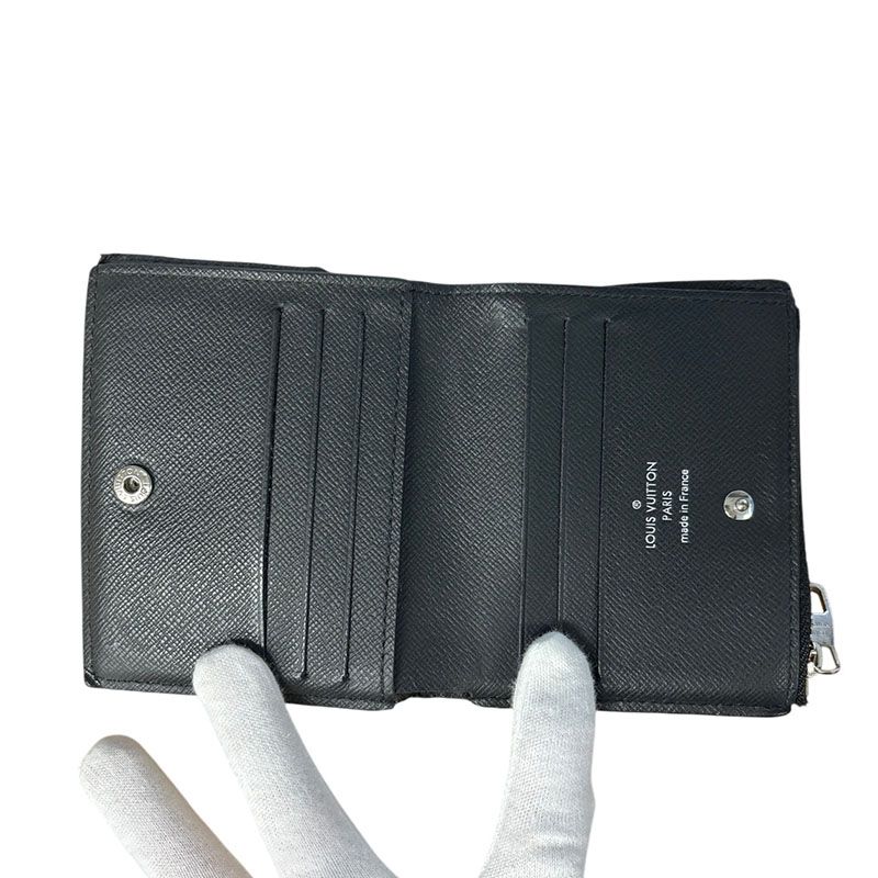 Louis Vuitton Damier Graphite Portefeuille Smart Bifold Wallet Black Gray