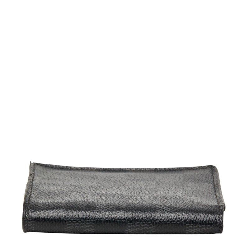 Louis Vuitton Damier Graphite Portefeuille Smart Bifold Wallet Black Gray