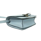 Celine Classic Box Small Leather Mini Shoulder Bag Pochette Crossbody Light Blue