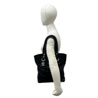 Chanel Card with No 19 Paris Biarritz PM Leather Tote Shoulder Bag Black — view 2