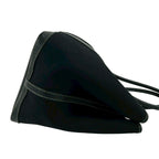 Hermes Garden Party PM Toile Officier Buffalo Leather Tote Black — view 6