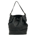 Loewe Shoulder Bag Black Drawstring Leather