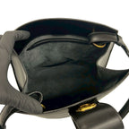 Louis Vuitton Vintage Cluny Epi Leather Turnlock Shoulder Bag Noir — view 9