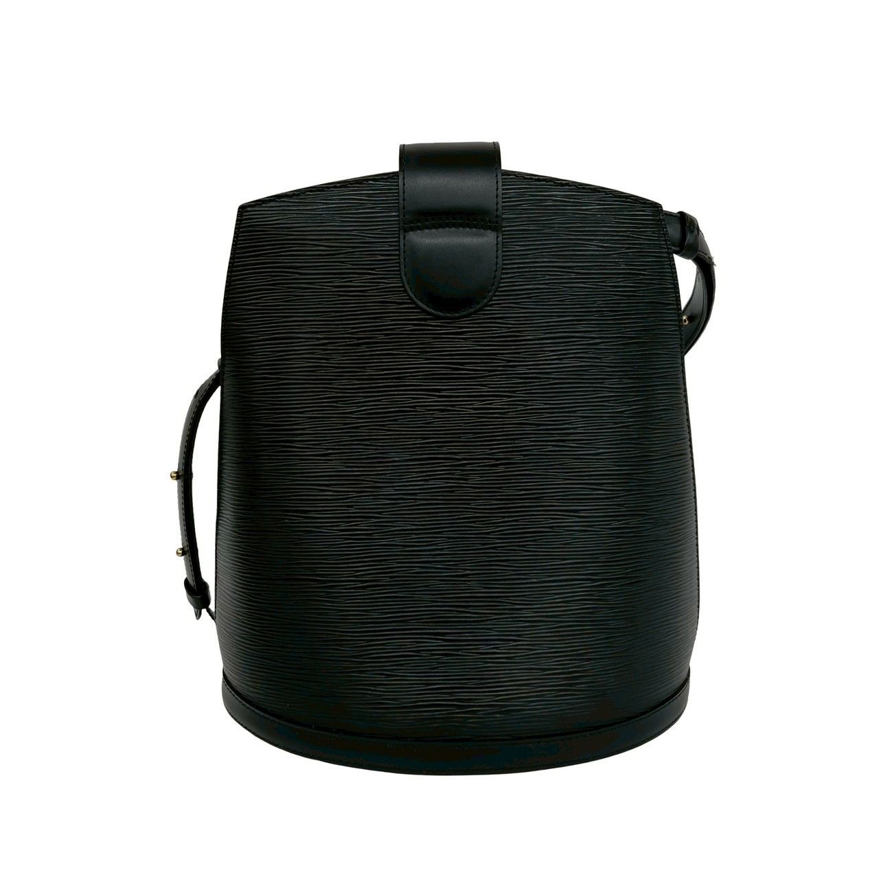 Louis Vuitton Vintage Cluny Epi Leather Turnlock Shoulder Bag Noir — view 3