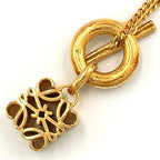 Loewe Anagram Gold Necklace — view 2