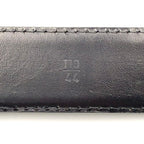 Louis Vuitton Ceinture Classic Leather Black Belt Gold — view 3