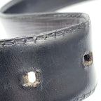 Louis Vuitton Ceinture Classic Leather Black Belt Gold — view 6