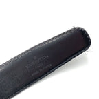 Louis Vuitton Ceinture Classic Leather Black Belt Gold — view 8