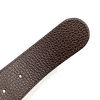 Gucci Interlocking Leather Black Belt Gold — view 8