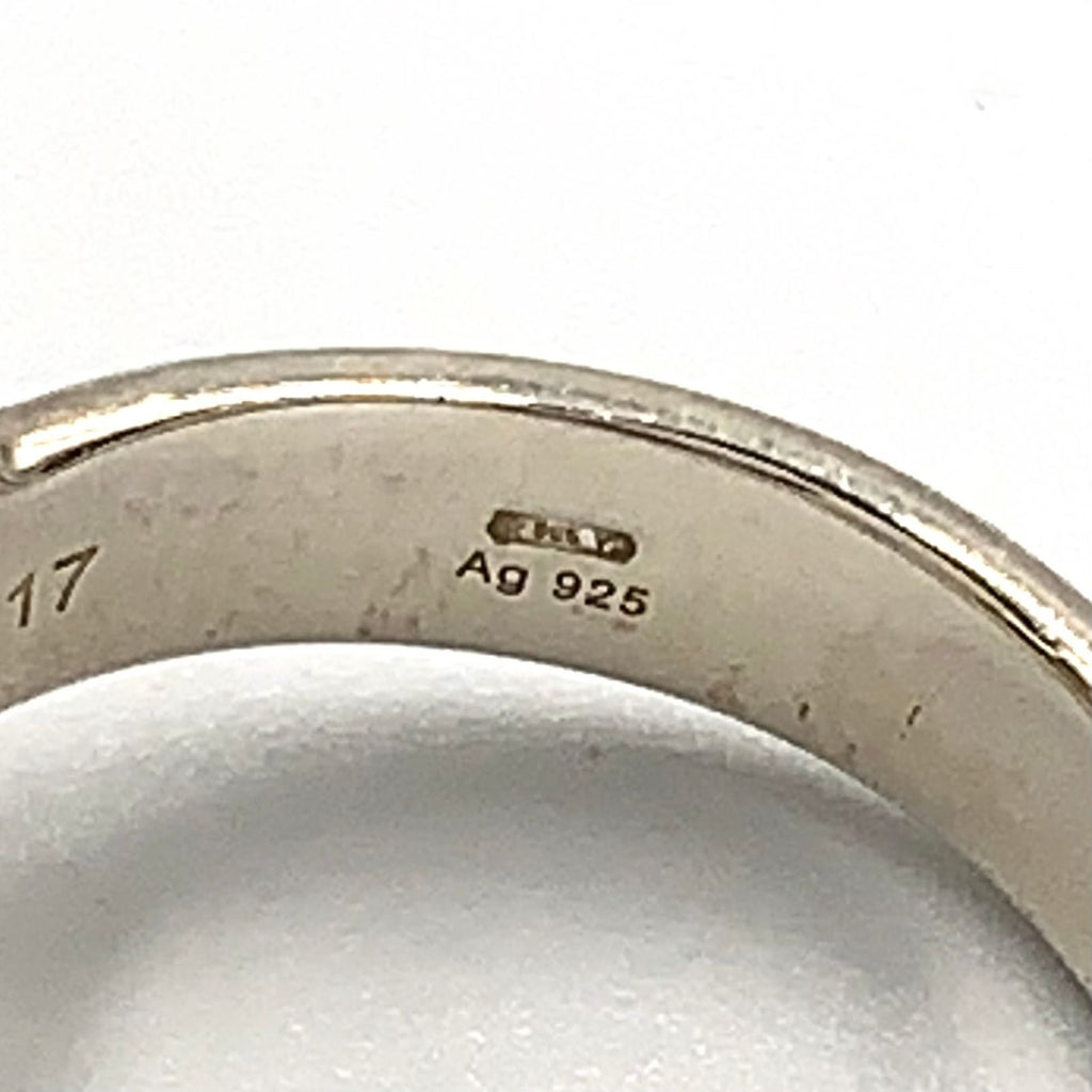 Gucci Interlocking Silver Ring — view 5