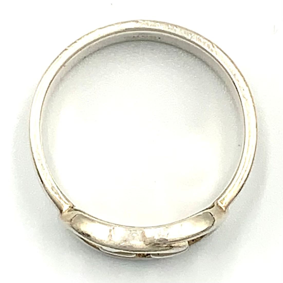 Gucci Interlocking Silver Ring — view 3