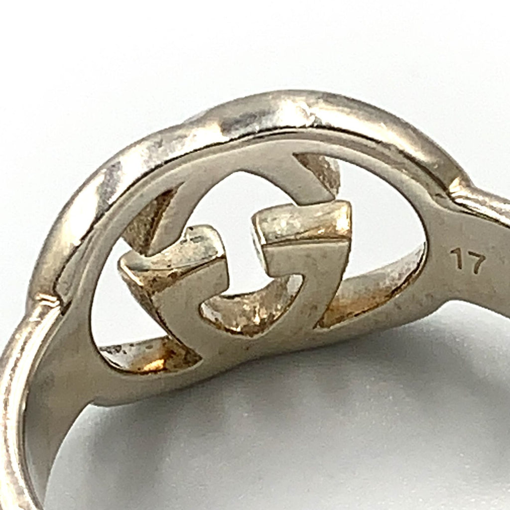 Gucci Interlocking Silver Ring — view 9