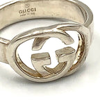 Gucci Interlocking Silver Ring — view 8