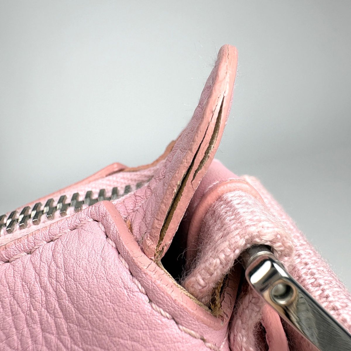 Dior Street Chic Shoulder Bag Trotter Pattern Canvas Beige Pink — view 5