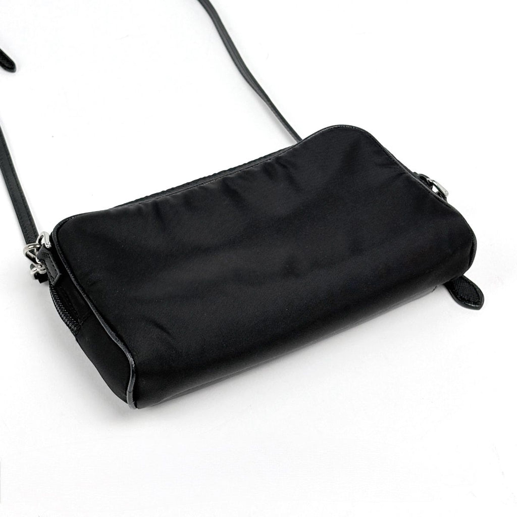 Prada Shoulder Bag Pochette Nylon Nero — view 2