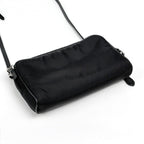 Prada Shoulder Bag Pochette Nylon Nero — view 2
