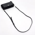 Prada Shoulder Bag Pochette Nylon Nero — view 7