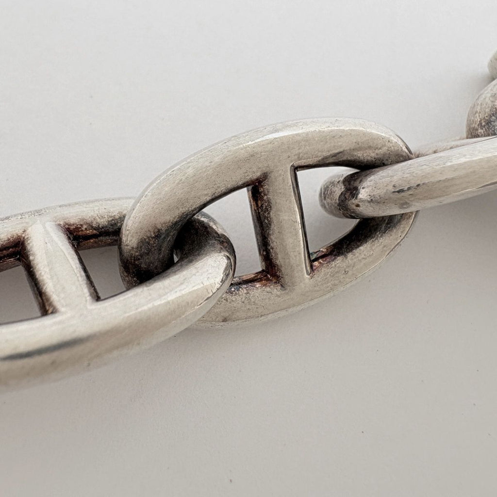 Hermes Chaine D'Ancre TGM 13 Links Bracelet 925 Sterling Silver — view 5