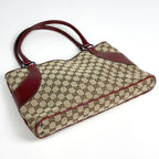 Gucci GG Pattern Tote Bag Canvas Beige — view 2