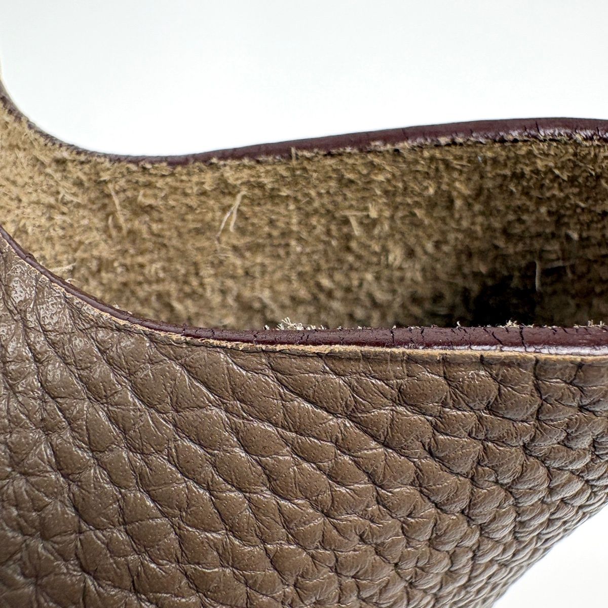Hermes Picotin Lock Casaque PM Mini Bag Bicolor Taurillon Clemence Etoupe Gold — view 7
