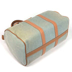 Dior Logo Handbag Mini Boston Canvas Light Green Beige — view 2