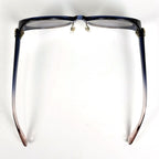 Gucci Interlocking Gradient Sunglasses Acetate Blue Eyewear — view 3