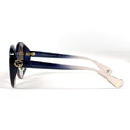 Gucci Interlocking Gradient Sunglasses Acetate Blue Eyewear — view 2