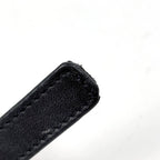 Chanel CC Logo Belt 97 Leather Black — view 3