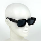 Louis Vuitton 1.1 Millionaire Eyewear Square Sunglasses Acetate Gray — view 6